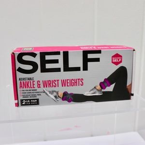 SELF Adjustable Ankle & Wrist Weights 2lb